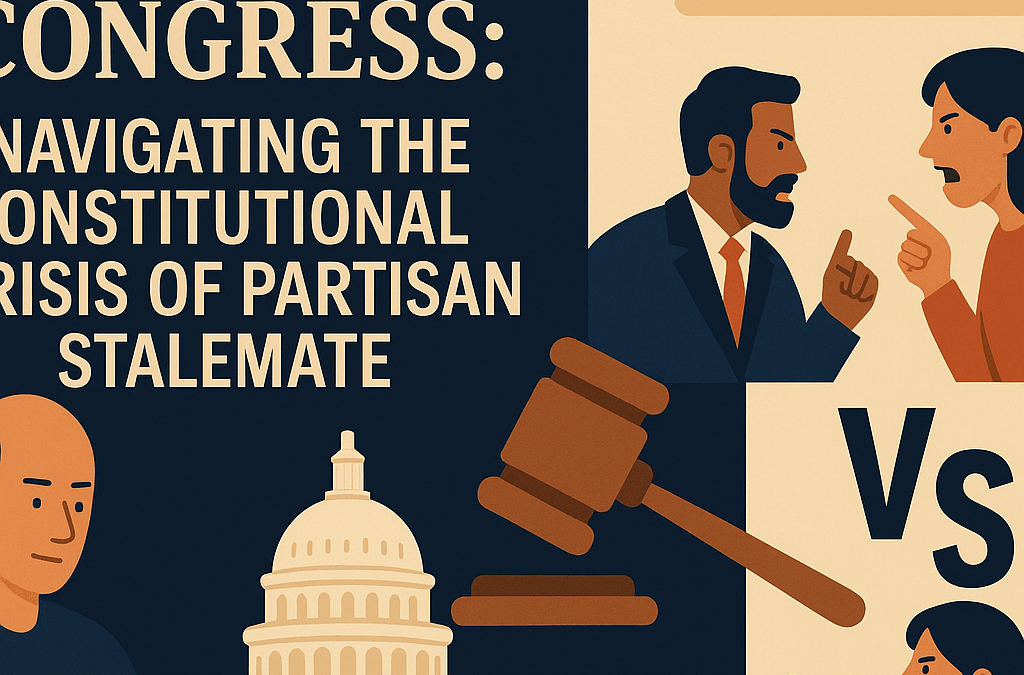 Gridlock in Congress: Navigating the Constitutional Crisis of Partisan Stalemate