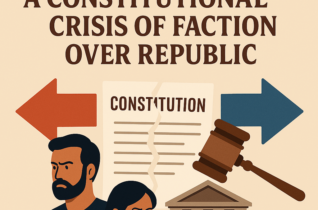 Understanding Political Division: A Constitutional Crisis of Faction Over Republic