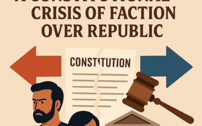 Understanding Political Division: A Constitutional Crisis of Faction Over Republic